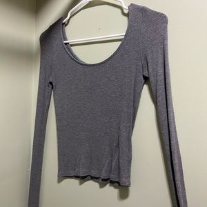 Long Sleeve Crop Top